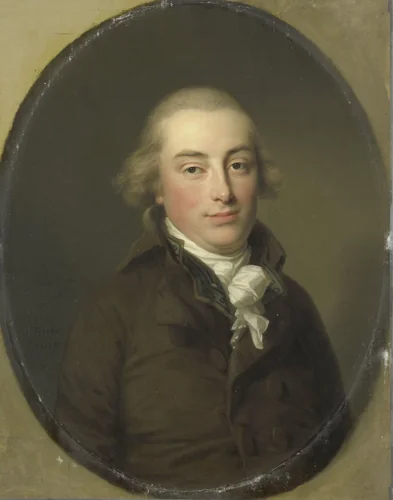 Portrait of Salomon Rendorp, Brewer in Amsterdam by Johann Friedrich August Tischbein, painting, 1793