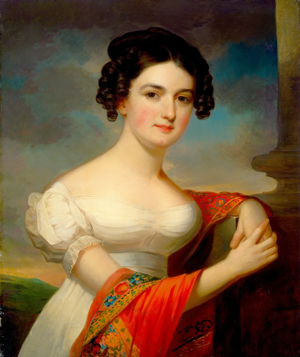 Julianna Hazlehurst by Jacob Eichholtz, painting, 1820