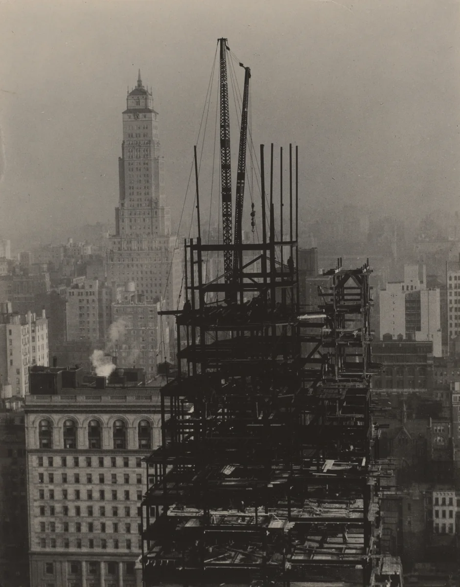 From the Shelton, New York, 30th Floor Looking North by Alfred Stieglitz, photograph, 1927