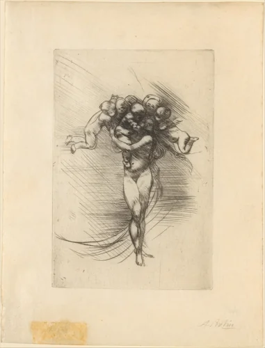 Spring (Le Printemps) by Auguste Rodin, print, 1882-1888