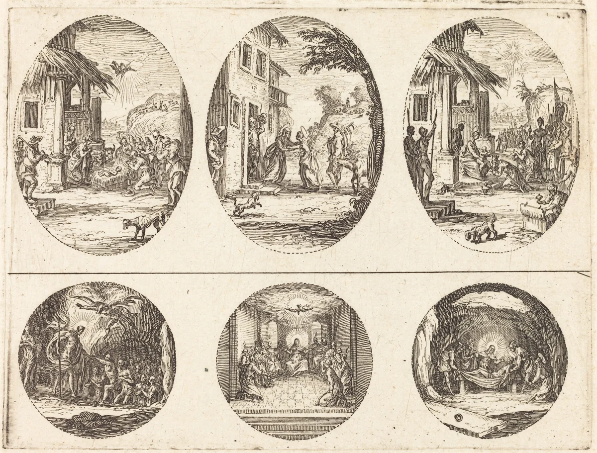 Mysteries of the Passion by Jacques Callot, print, 1631