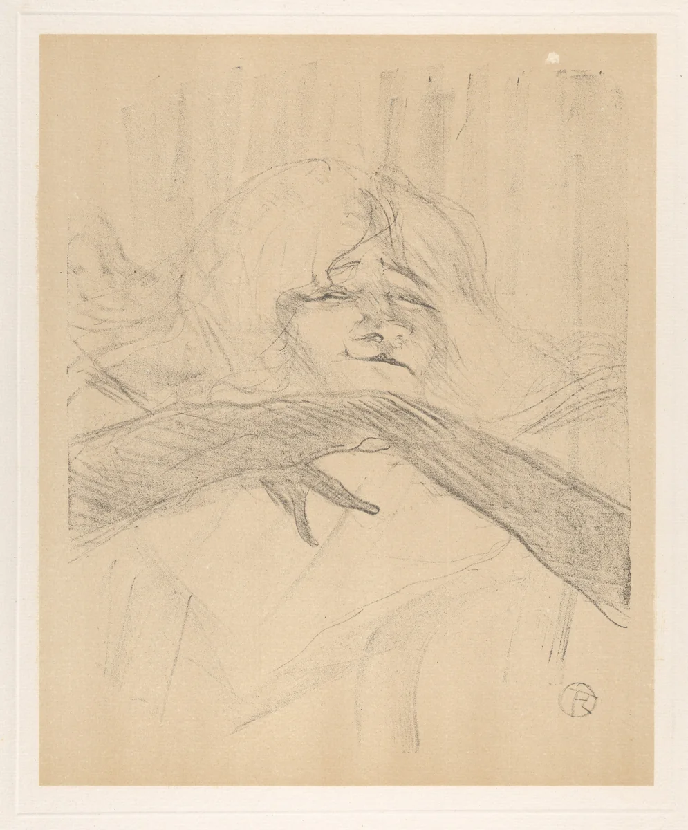 VII. Linger Longer, Loo by Henri de Toulouse-Lautrec, print, 1898