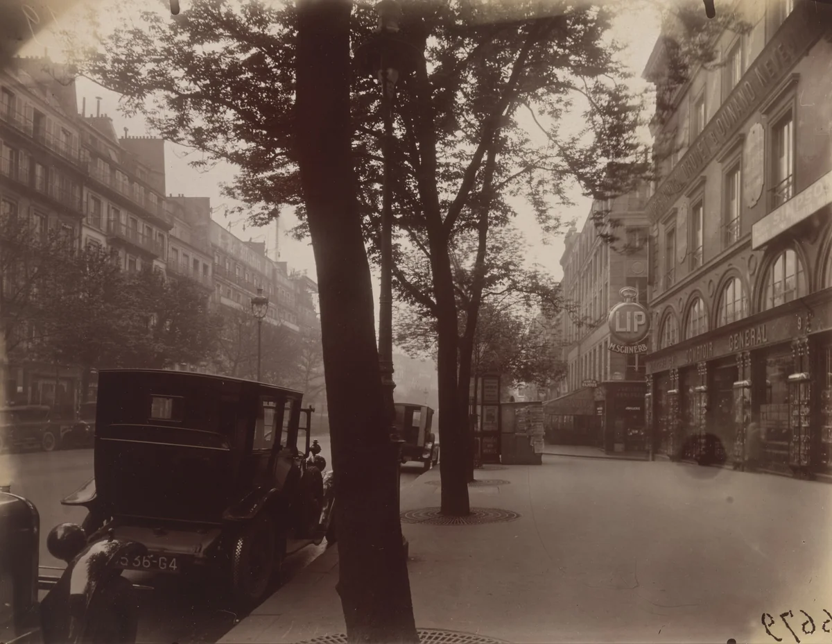 Boulevard de Bonne-Nouvelle by Eugène Atget, photograph, 1926
