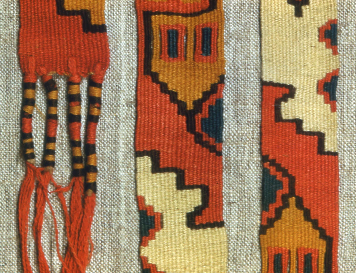 Band by Nazca-Wari, textile, 700-900