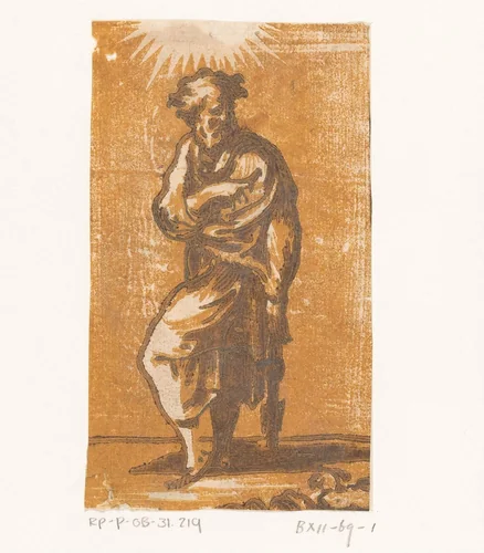 Heilige Petrus by Unknown, print, 1520-1550