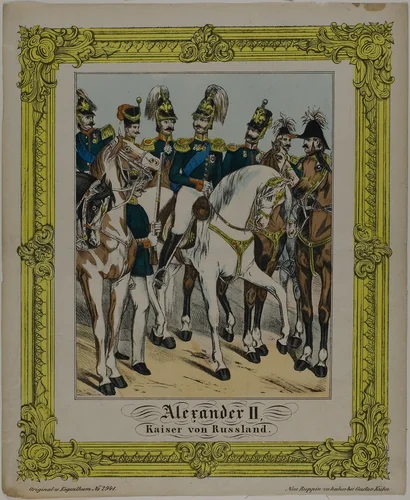 Alexander II, Emperor of Russia by Unknown Artist, print, 1800-1900