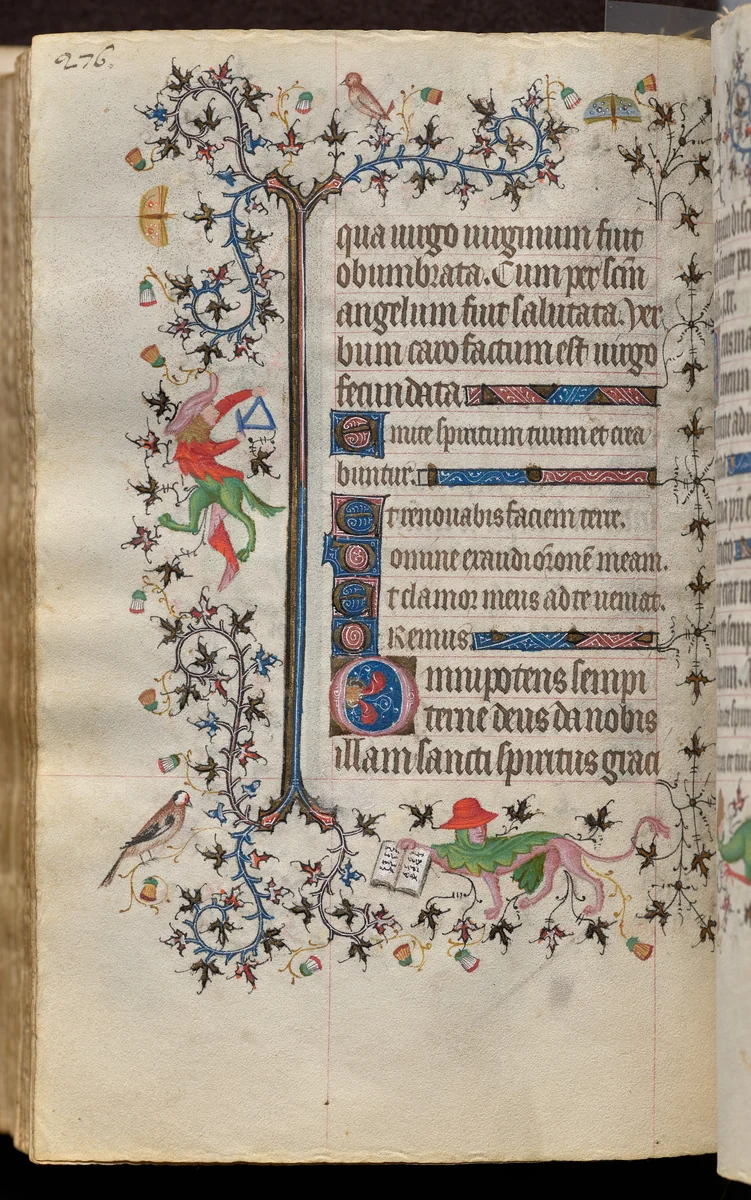 Hours of Charles the Noble, King of Navarre (1361-1425): fol. 138v, Text by Master of the Brussels Initials and Associates, book, 1400-1410