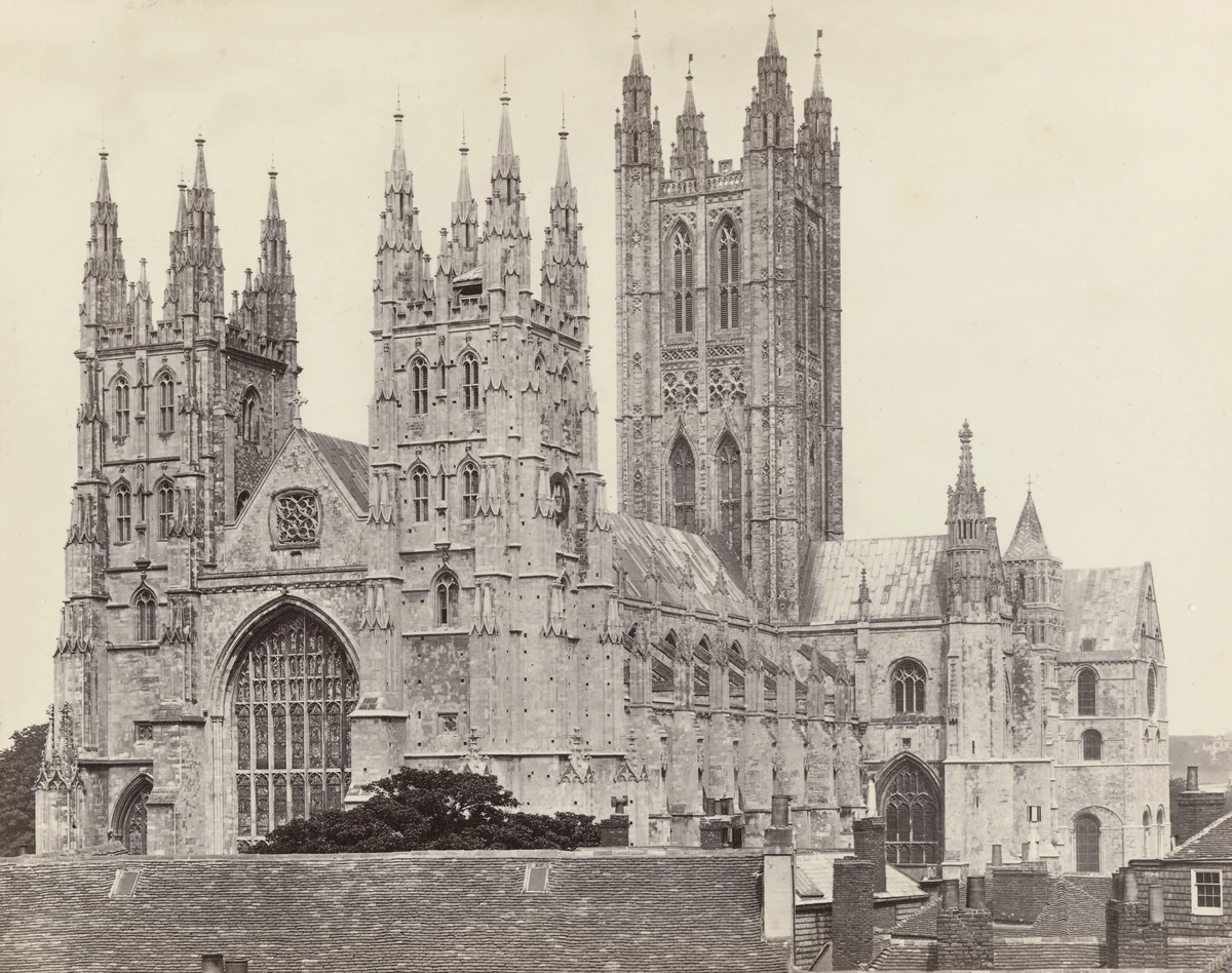 Canterbury Cathedral by Francis Frith, photograph, 1860