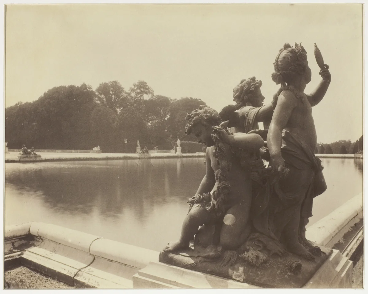 Versailles, Bassin de Midi by Jean-Eugène-Auguste Atget, photograph, 1901