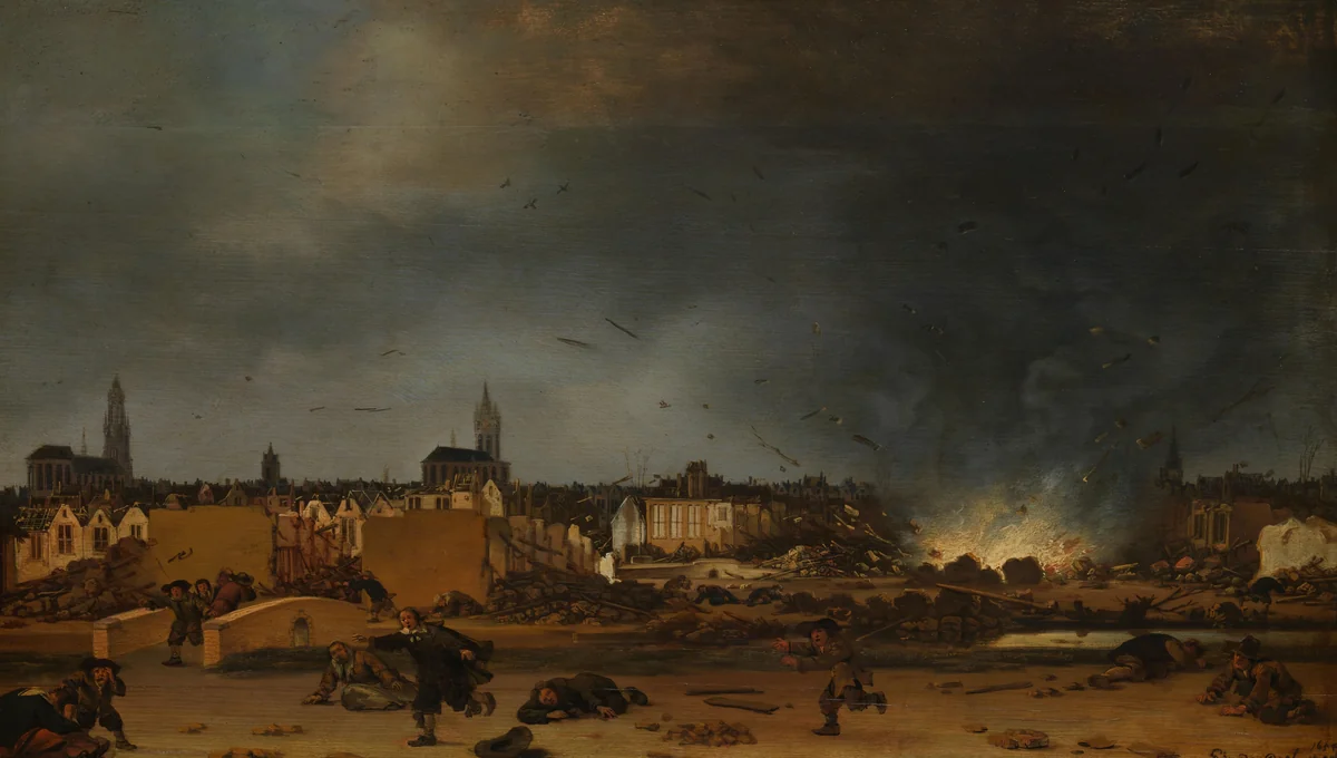 Untitled by Egbert Lievensz. van der Poel, painting, 1654-1660