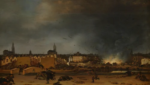 Untitled by Egbert Lievensz. van der Poel, painting, 1654-1660