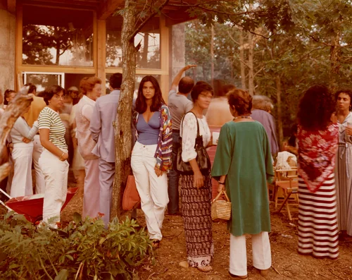 Cocktail Party, Wellfleet, Massachusetts by Joel Meyerowitz, photograph, 1977