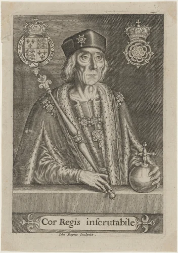 King Henry VII by John Payne, print, 1607-1647