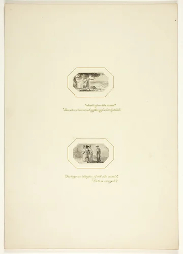Study for a plate from The Task by Thomas Stothard, drawing, 1795-1805