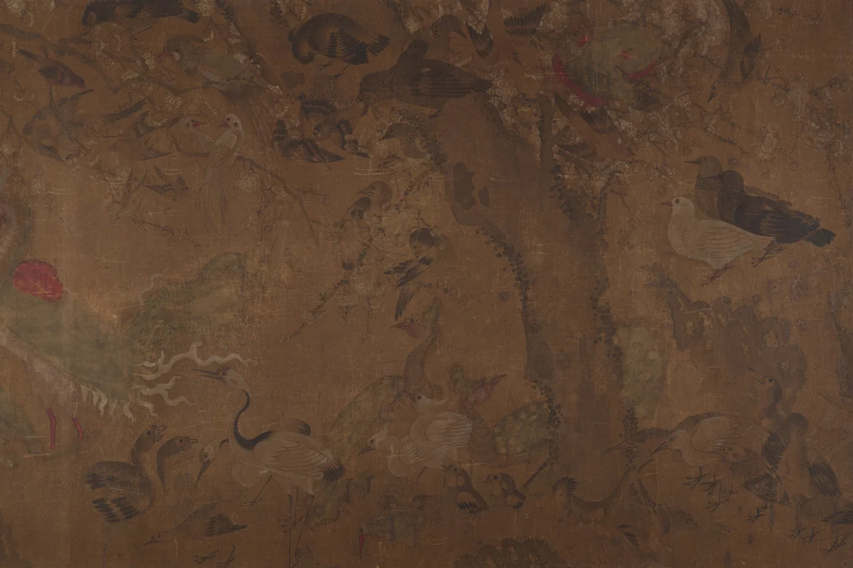 The Hundred Birds by Unidentified Artist, painting, 1368-1644