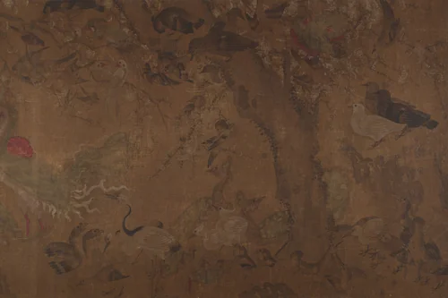The Hundred Birds by Unidentified Artist, painting, 1368-1644