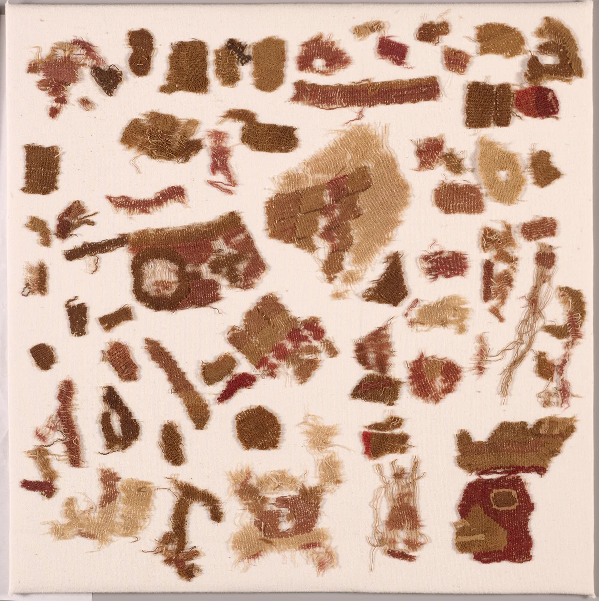 Loose Textile Fragments by Unknown, textile, 50-650