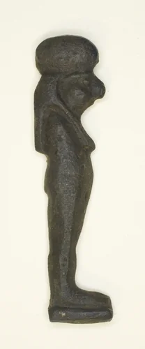 Amulet of a Falcon-Headed God by Egyptian, metalwork, -780--343