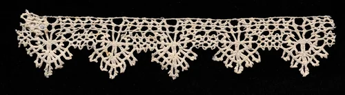Bobbin Lace Edging of Points by Unknown, textile, 1580-1599