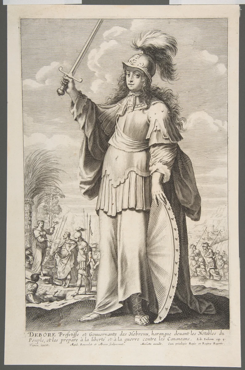 Déborah by Gilles Rousselet, print, 1647