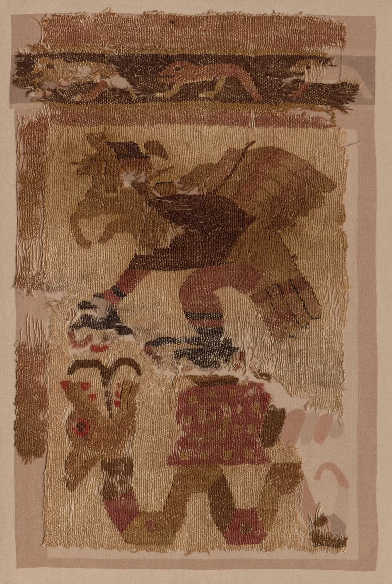 Textile Fragment by Unknown, textile, 50-650