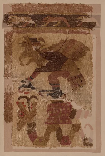 Textile Fragment by Unknown, textile, 50-650