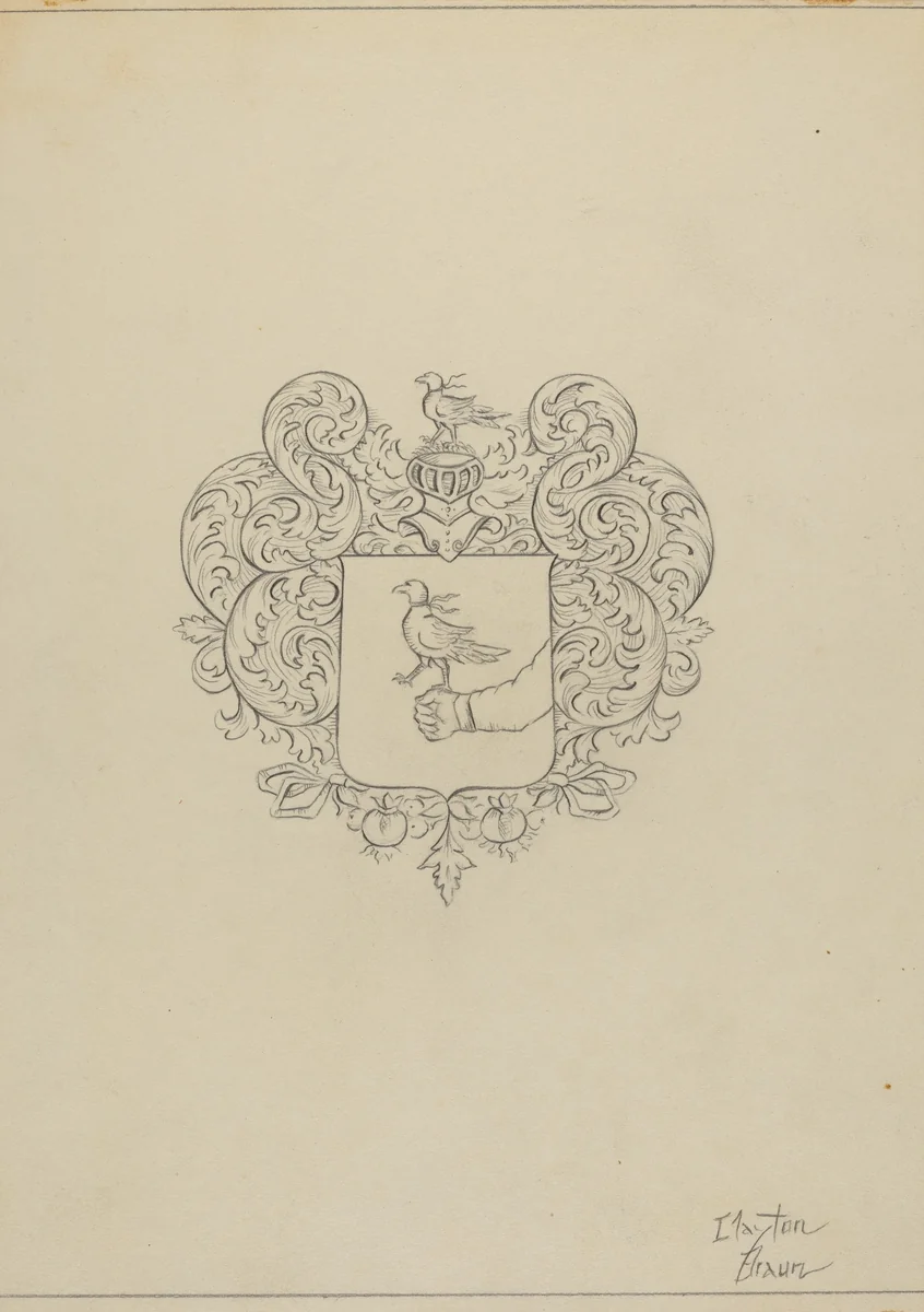 Silver Teapot by Clayton Braun, index of american design, 1936