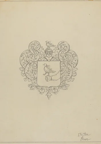 Silver Teapot by Clayton Braun, index of american design, 1936