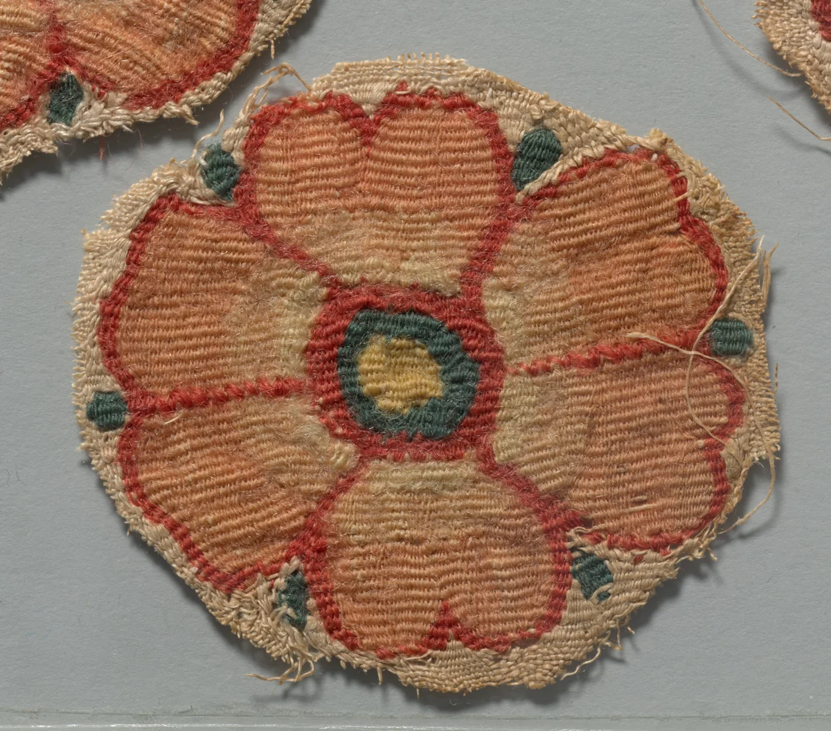 Fragments from a Curtain by Unknown, textile, 300-599