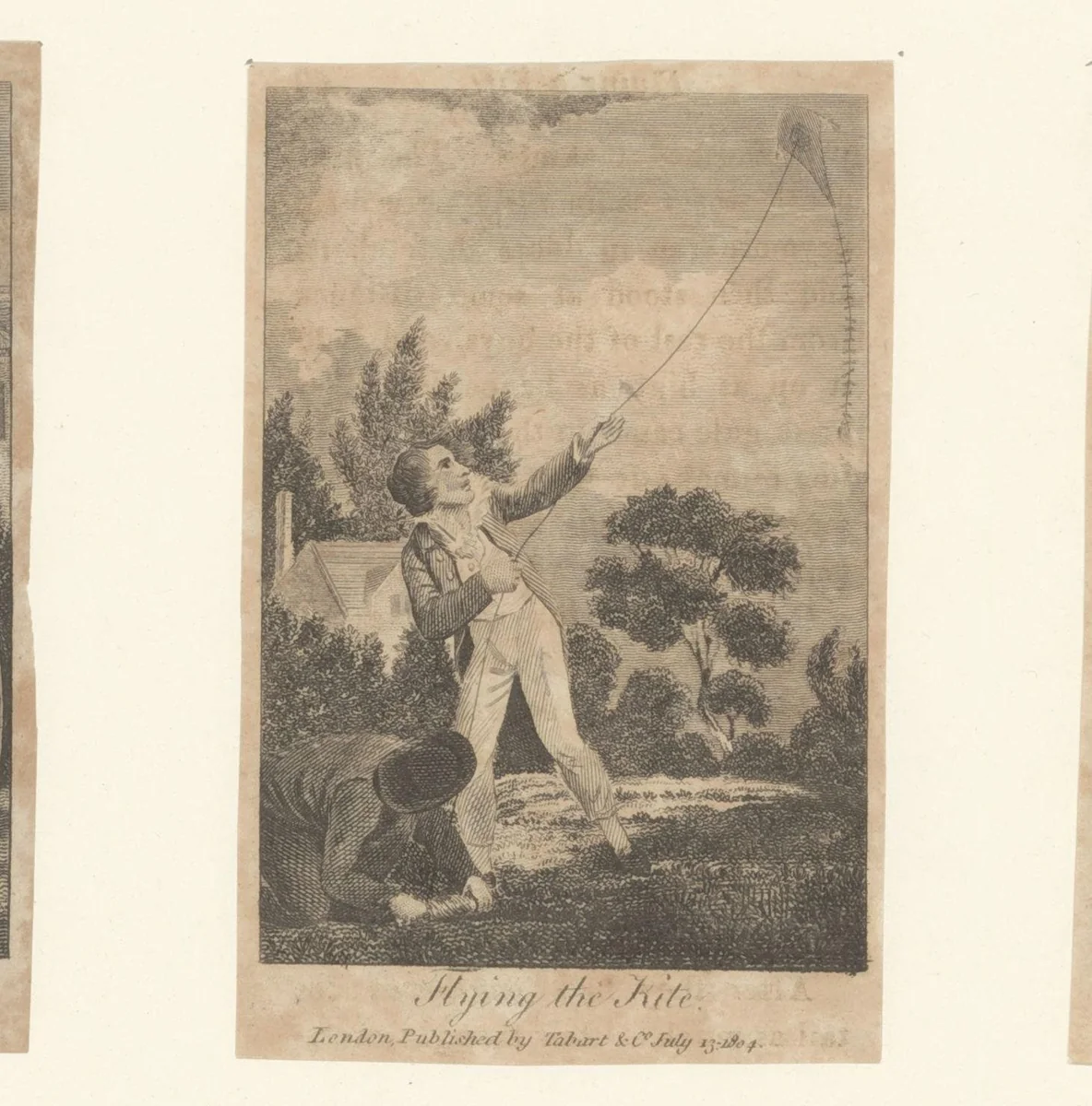 Vliegeren by anonymous, print, 1812