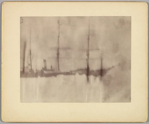 [Peary's Ship] by Robert E. Peary, photograph, 1893-1895