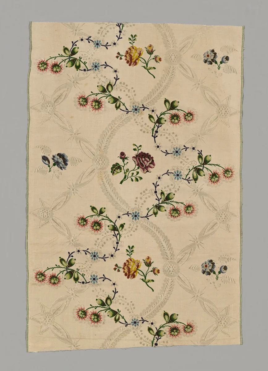Panel by Anna Marie Garthwaite, textile, 1735-1755