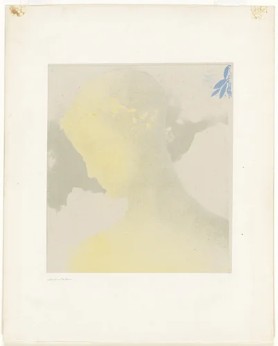 Beatrice by Odilon Redon, print, 1897
