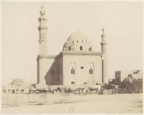 Le Kaire, Mosquée du Sultan Haçan (le Tombeau) by Félix Teynard, photograph, 1851-1852