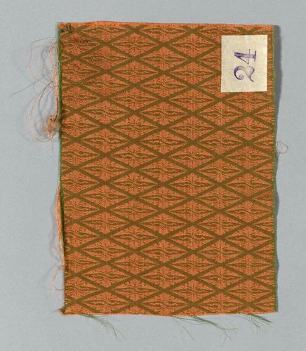 Fragment by Japan, textile, 1700-1725