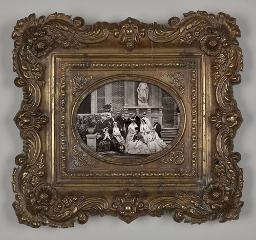 The d’Orléans Family during a Fête Champêtre at Orléans House by Camille Silvy, photograph, 1864