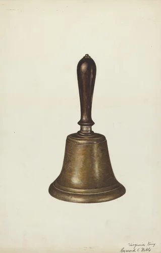 Town Crier's Bell by Raymond E. Noble, index of american design, 1935-1942