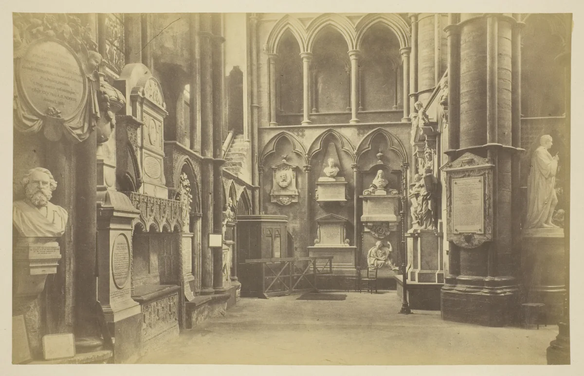 Westminster Abbey by Artist Unknown, photograph, 1850-1900