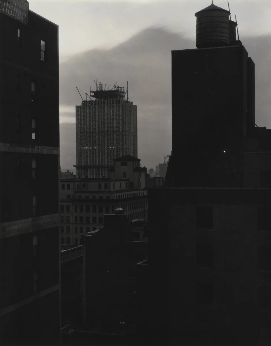 From My Window at An American Place, Southwest by Alfred Stieglitz, photograph, 1932
