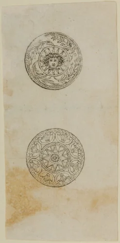 Designs for the Decoration of Firearms by Nicolas Noël Boutet, drawing, 1772-1830