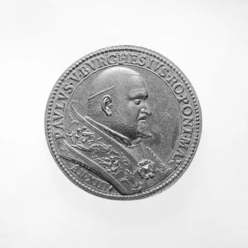 Paul V (Pope, 1605–21) by Giacomo Antonio Moro, metalwork, 1617