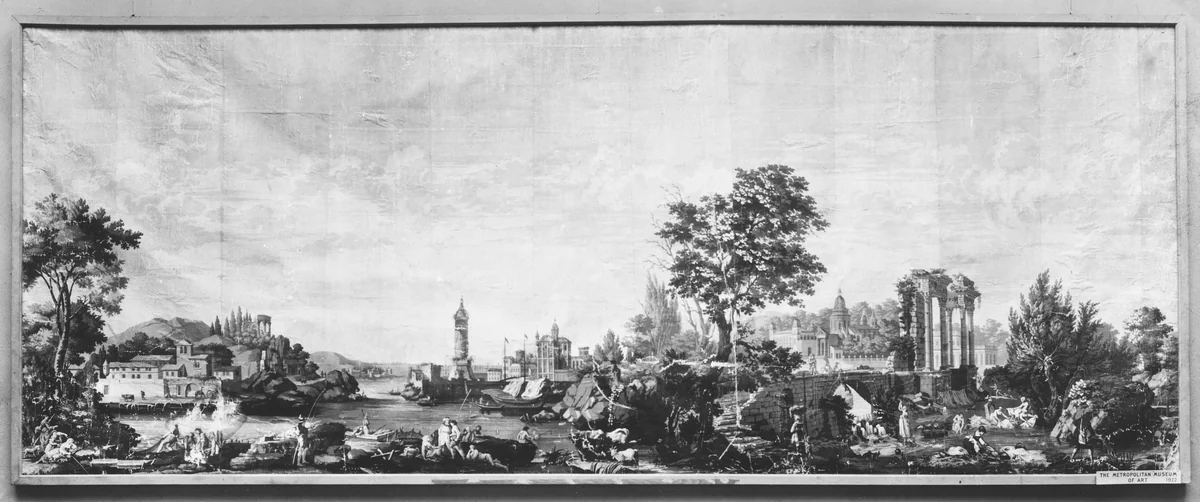 Wallpaper by Arthur and Robert, artwork, 1787-1790