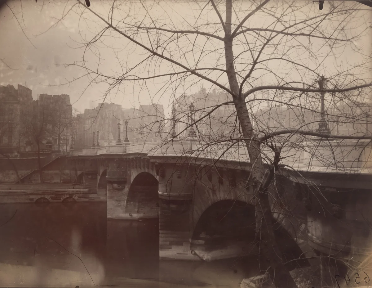 Pont Neuf by Eugène Atget, photograph, 1925