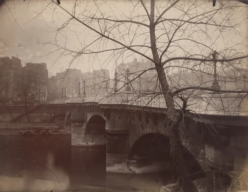 Pont Neuf by Eugène Atget, photograph, 1925