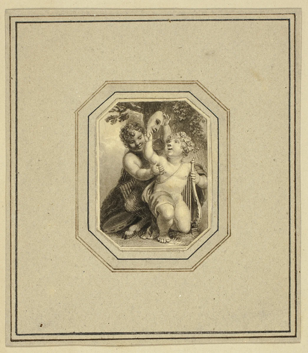 Comedy by William Marshall Craig, drawing, 1804