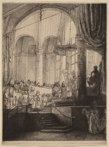 Medea, or the Marriage of Jason and Creusa by Rembrandt van Rijn, print, 1648