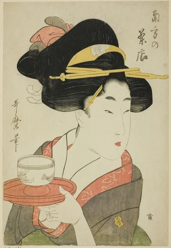 Southern Teahouse by Kitagawa Utamaro (喜多川歌麿), print, 1756-1806