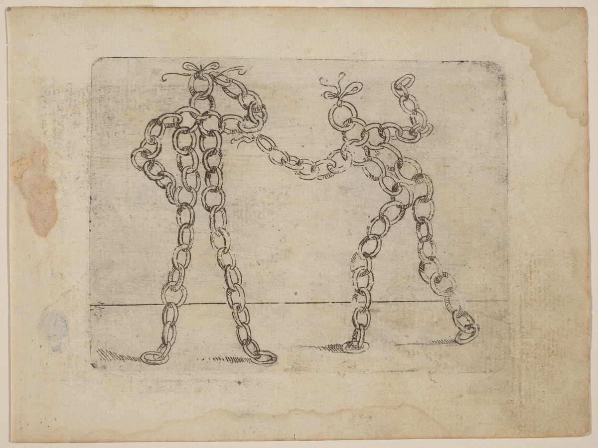 From "Bizzarie di varie Figure" by Giovanni Battista Bracelli, print, 1624