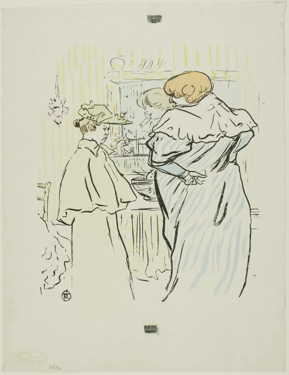 So You are Experienced? by Henri de Toulouse-Lautrec, print, 1897