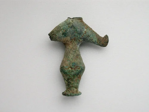 Biconical Bead with Bird by Greek, other, -800--700